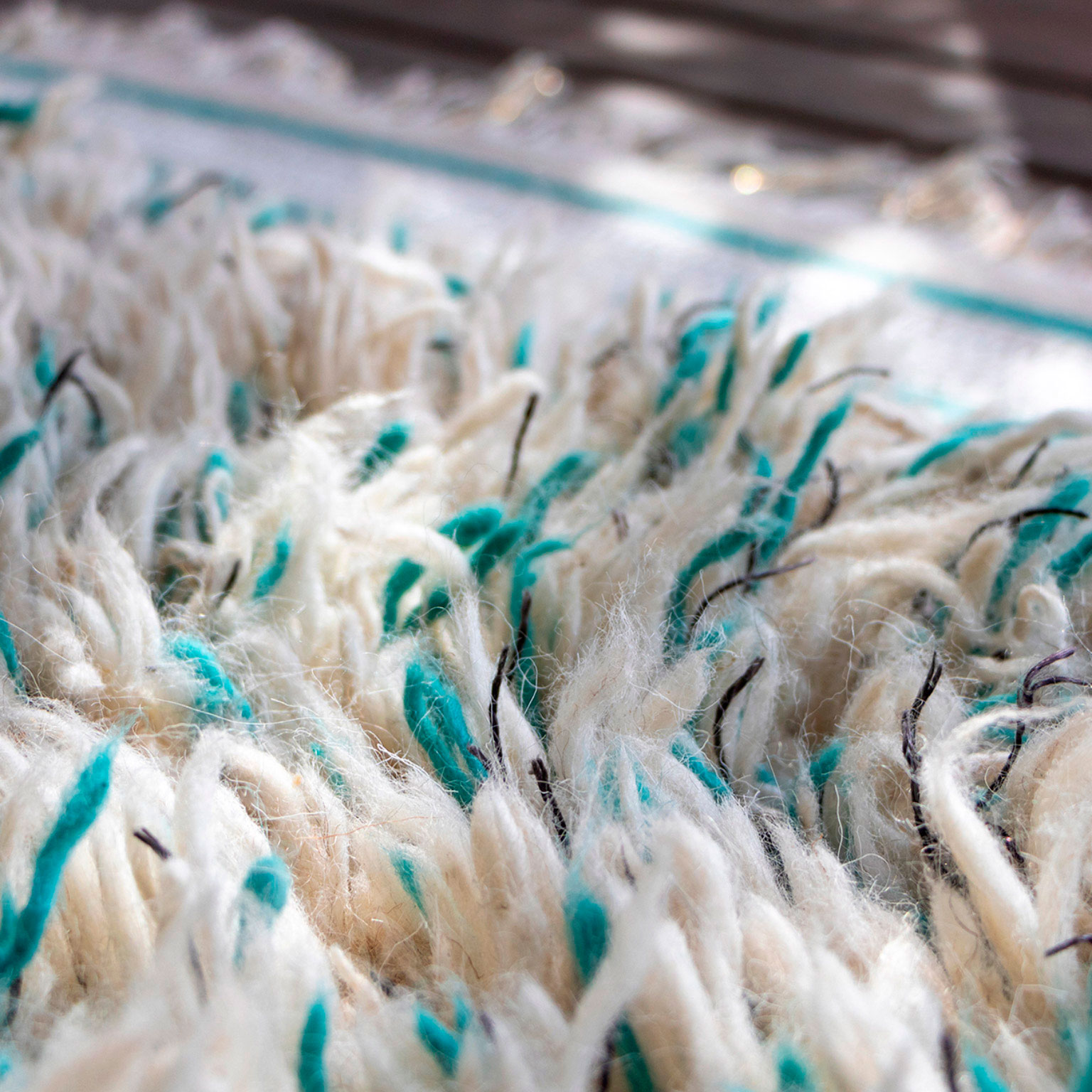 tappeto in lana a pelo lungo